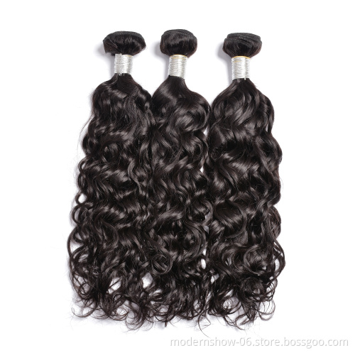 Wholesale Virgin Brazilian Hair Weave Bundles 100% Unprocessed Brazilian Hair With Closure Cuticle Aligned Human Hair Weft